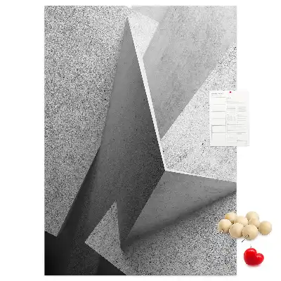 Panou din plută model Geometrie abstractă