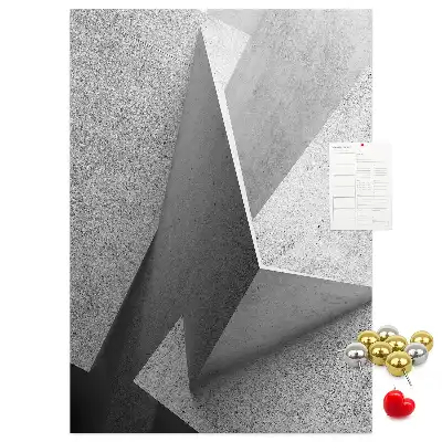 Panou din plută model Geometrie abstractă