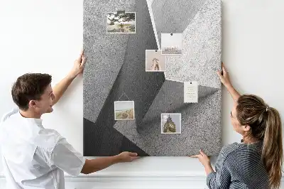 Panou din plută model Geometrie abstractă
