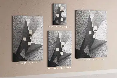 Panou din plută model Geometrie abstractă