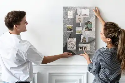 Panou din plută model Geometrie abstractă