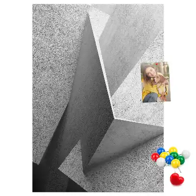 Panou din plută model Geometrie abstractă
