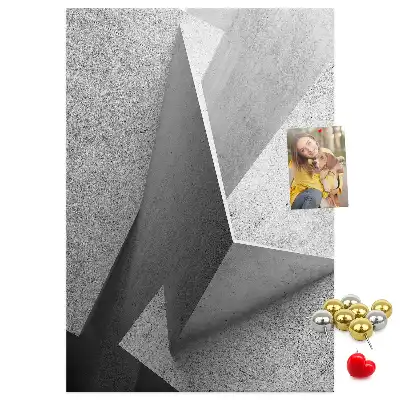 Panou din plută model Geometrie abstractă