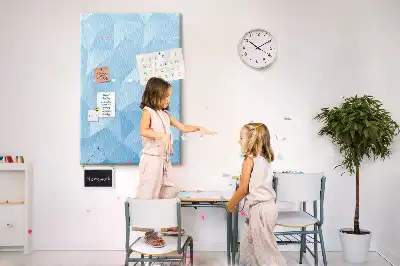 Panou din plută cu motiv geometric