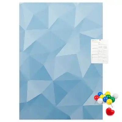 Panou din plută cu motiv geometric