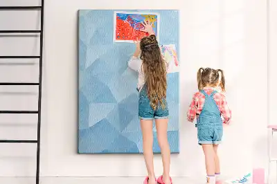 Panou din plută cu motiv geometric