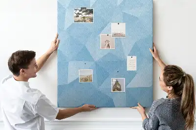Panou din plută cu motiv geometric