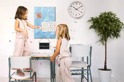 Panou din plută cu motiv geometric