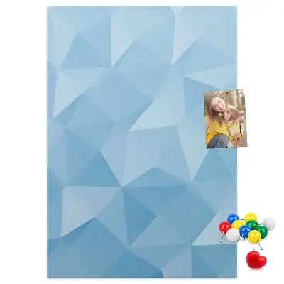Panou din plută cu motiv geometric