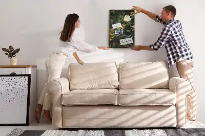 Panou de plută cu model frunze tropicale