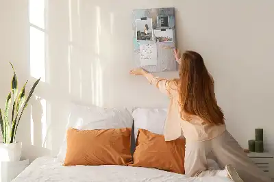 Panou din plută cu model abstract pete de cerneală