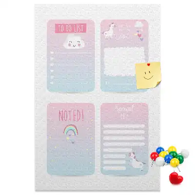 Panou din plută pentru planificare model Unicorn
