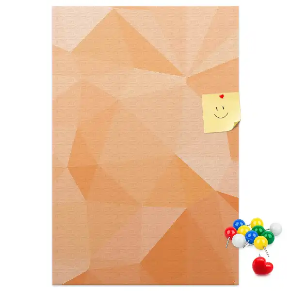 Panou de pluta Abstracție din triunghiuri