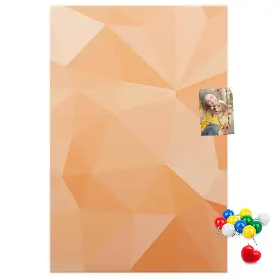 Panou de pluta Abstracție din triunghiuri
