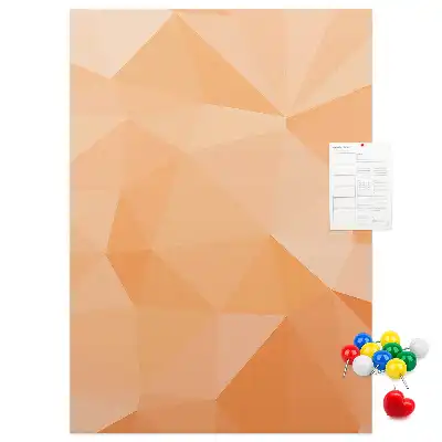Panou de pluta Abstracție din triunghiuri