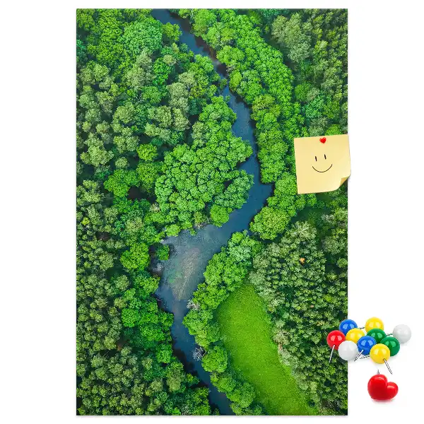 Panou din pluta Pârâu de pădure