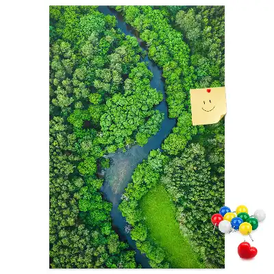 Panou din pluta Pârâu de pădure