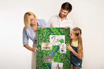 Panou din pluta Pârâu de pădure