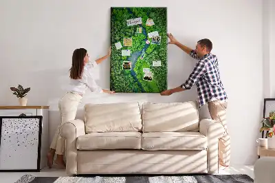 Panou din pluta Pârâu de pădure