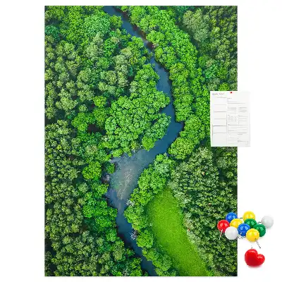Panou din pluta Pârâu de pădure