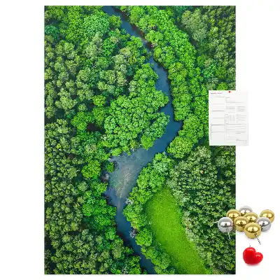 Panou din pluta Pârâu de pădure