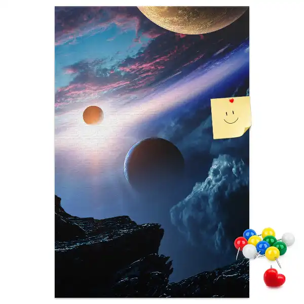 Panou din pluta Galaxia Universului