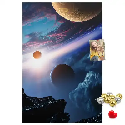 Panou din pluta Galaxia Universului