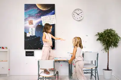 Panou din pluta Galaxia Universului