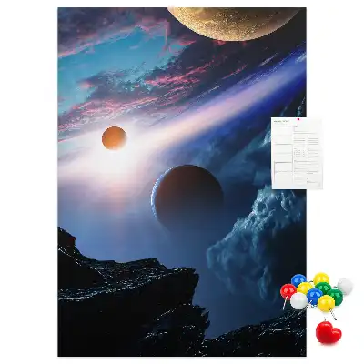 Panou din pluta Galaxia Universului