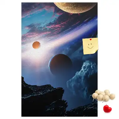 Panou din pluta Galaxia Universului