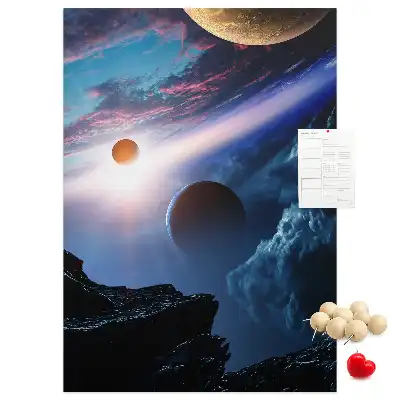 Panou din pluta Galaxia Universului