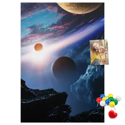Panou din pluta Galaxia Universului