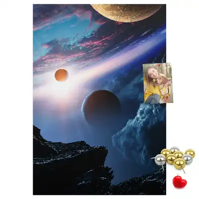 Panou din pluta Galaxia Universului