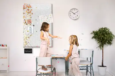 Panou din plută cu model steluțe mici