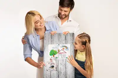 Panou de plută cu plăci pictate