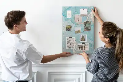 Panou din plută cu textură decorativă de marmură