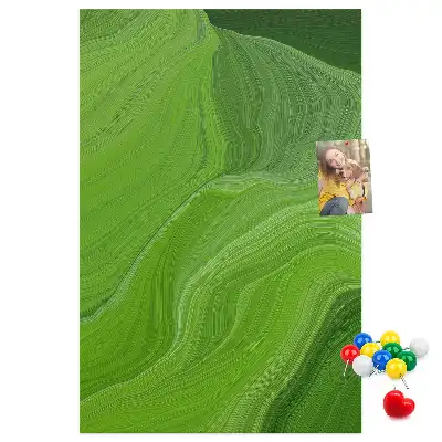 Panou de plută cu model valuri abstracte