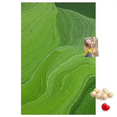 Panou de plută cu model valuri abstracte