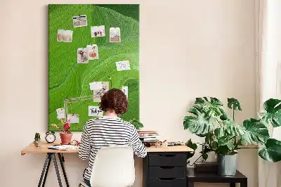 Panou de plută cu model valuri abstracte