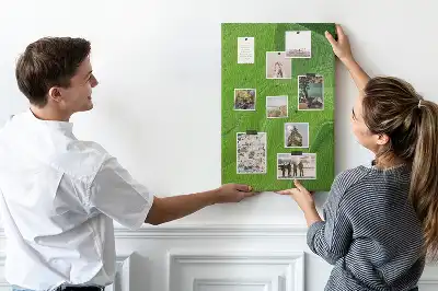 Panou de plută cu model valuri abstracte