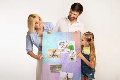 Panou din pluta Pene pastelate