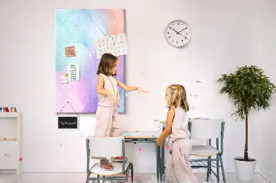 Panou din pluta Pene pastelate
