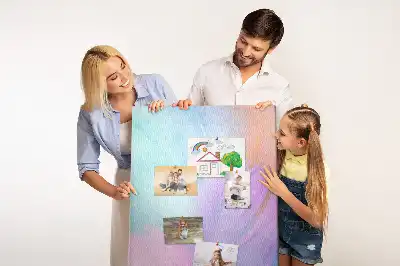 Panou din pluta Pene pastelate
