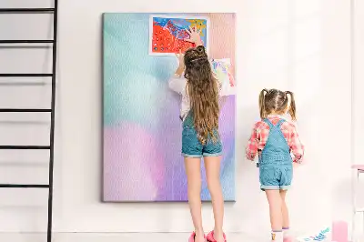 Panou din pluta Pene pastelate