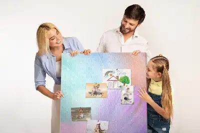 Panou din pluta Pene pastelate