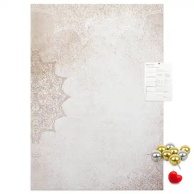 Panou de plută cu modele Mandala