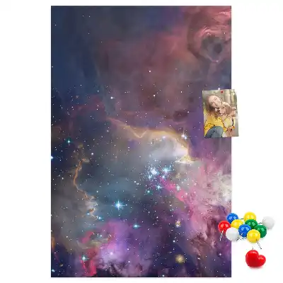 Panou din plută cu motiv Galaxie stelară