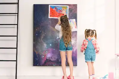 Panou din plută cu motiv Galaxie stelară