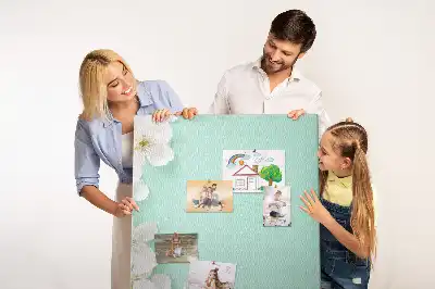 Panou din plută cu model flori înflorite