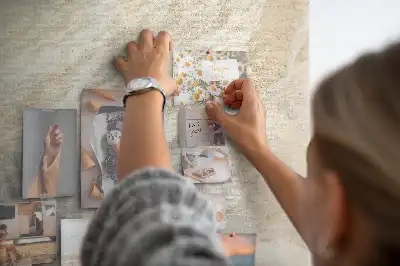 Panou de plută cu model nisip de plajă de vară